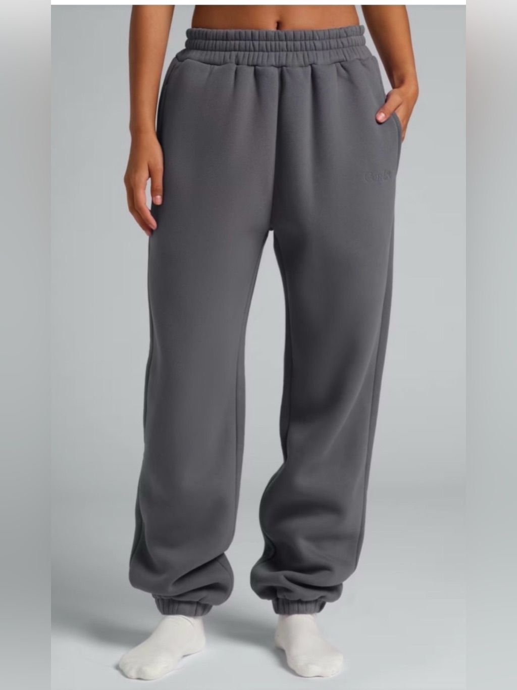 Comfrt Signature Cloud Sweatpants Gray , Size M